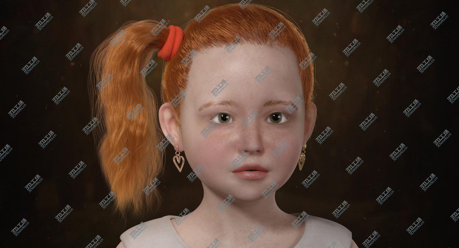 images/goods_img/202104023/Rosemary Realistic Little Girl Rigged Character/2.jpg